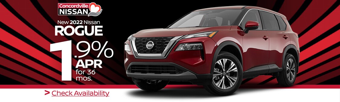 ROGUE SPECIAL FROM CONCORDVILLE NISSAN