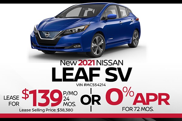 Nissan Leaf Special From Concordville Nissan