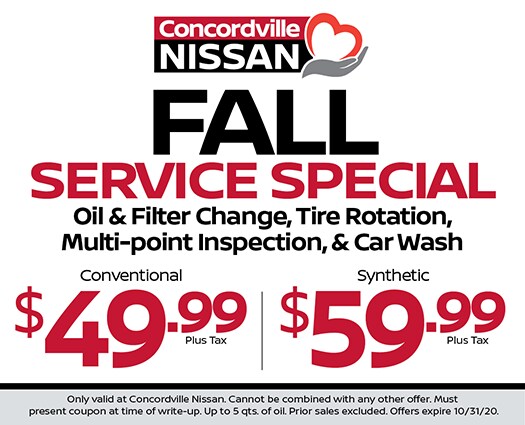 Fall Service Special