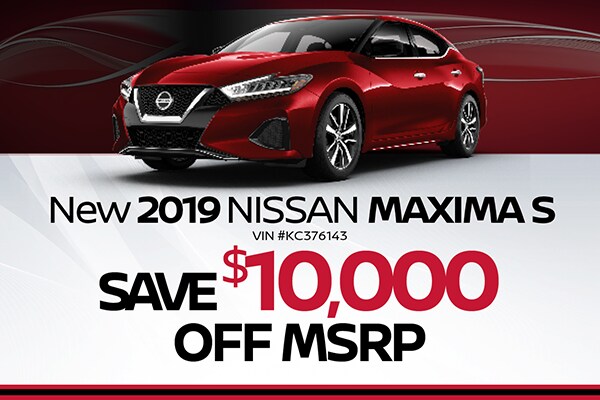 Nissan Maxima Special From Concordville Nissan