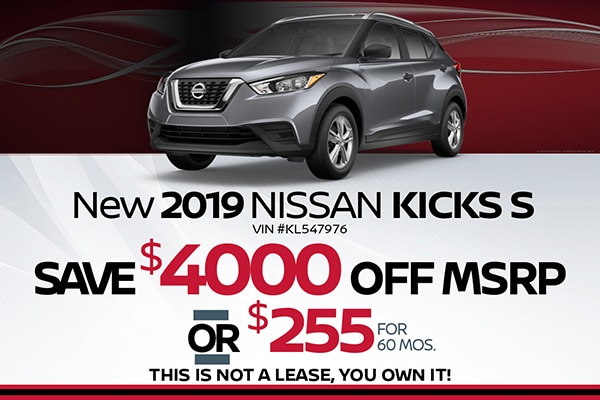 CONCORDVILLE NISSAN KICKS SPECIAL