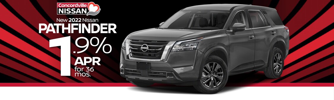 PATHFINDER SPECIAL FROM CONCORDVILLE NISSAN