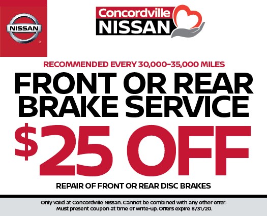 Front or Rear Brake Special