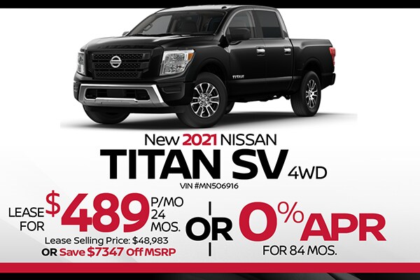 Nissan Titan Offer From Concordville Nissan