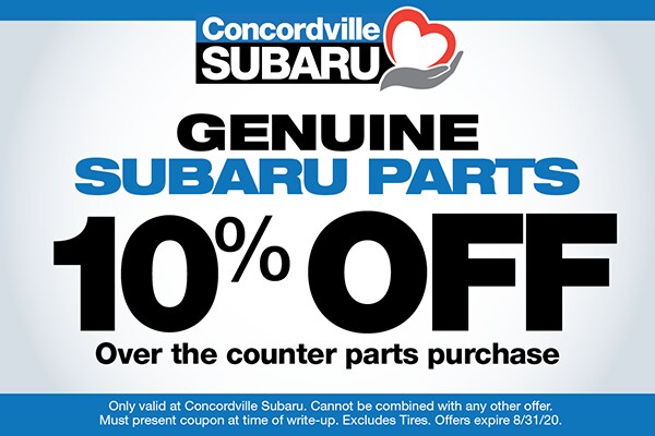 10 Percent Off Subaru Parts