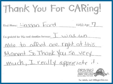Thank You For Caring