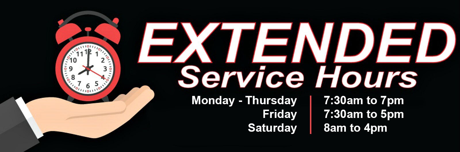 Extended Service Hours