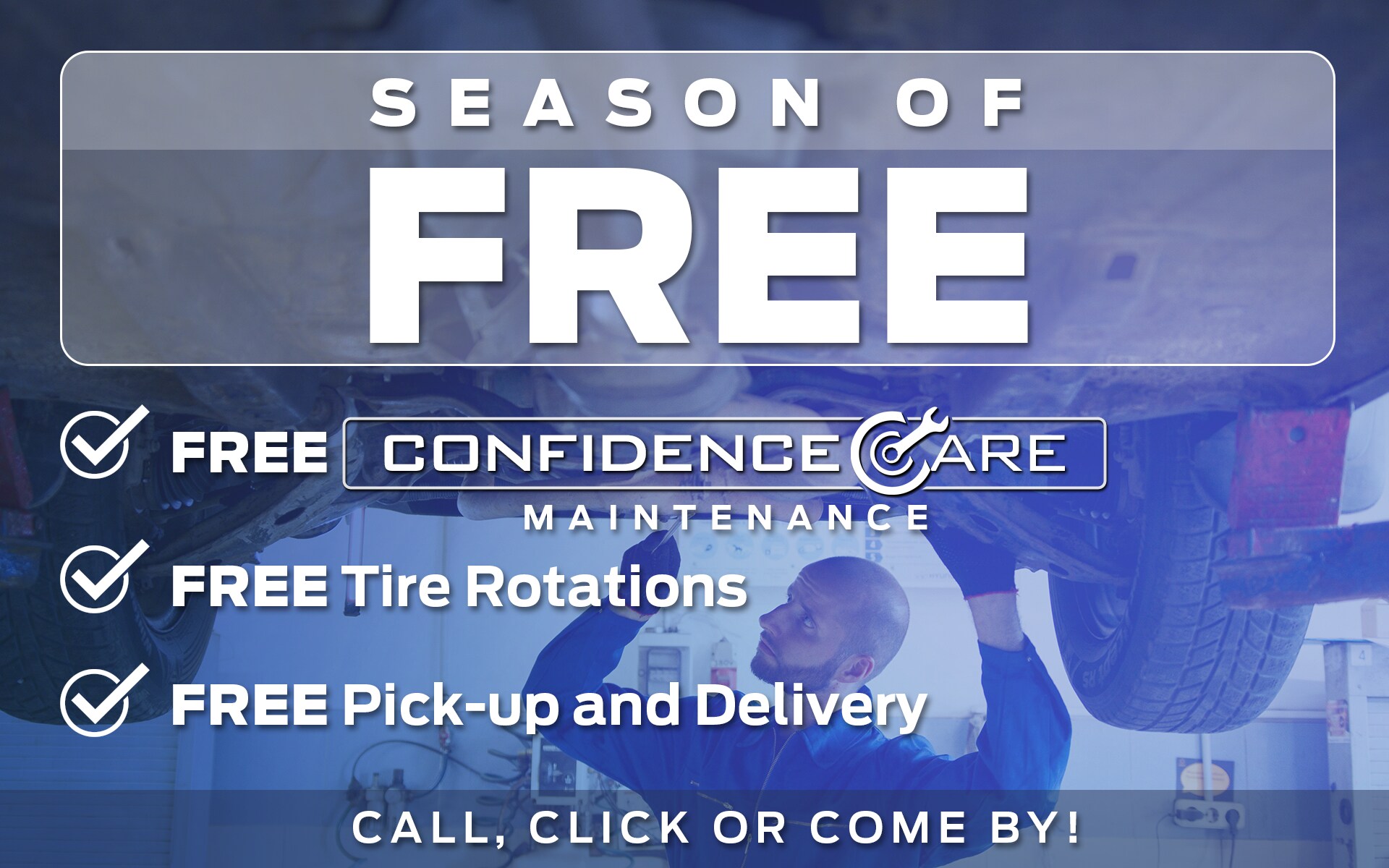 Season of Free at Confidence Ford of Norman