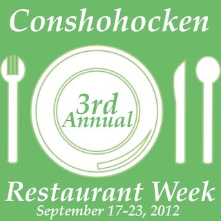 Conshohocken Restaurant Week - September 17-23, 2012