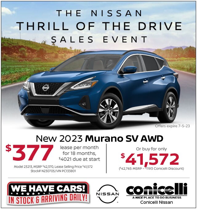 New Nissan Specials near Me Nissan Lease near Philadelphia