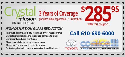 3 Years of Crystal Fusion for $285.95 - Call 610-690-6000