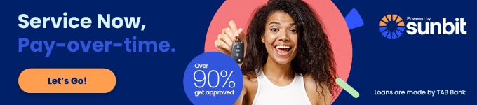 Service Now, Pay Over Time! Click for info...