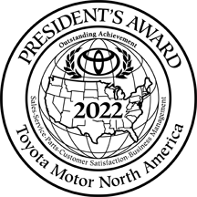 Conicelli Toyota of Conshohocken was awarded the 2022 President's Award from Toyota Motor Sales