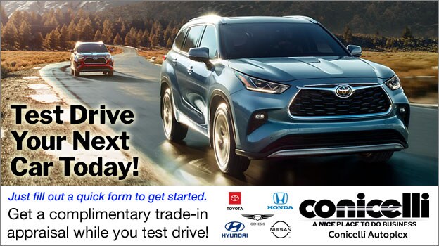 Test Drive Your Next Car Today at Coniceli Autoplex!
