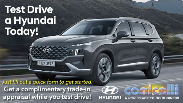 Test Drive a Hyundai Today at Conicelli Hyundai!