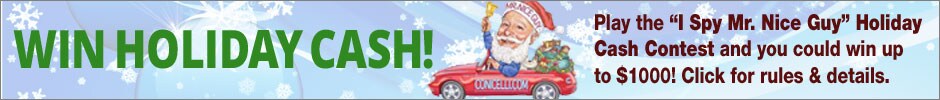 Win Holiday Cash up to $1000! Click for details...