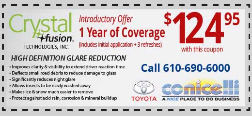 1 Year of Crystal Fusion for $124.95 - Call 610-690-6000