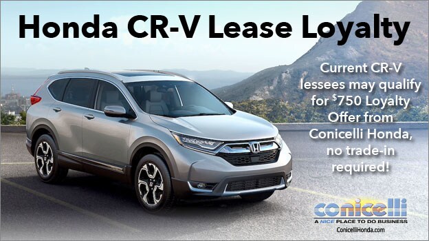 Honda CR-V Lease Loyalty Offer!