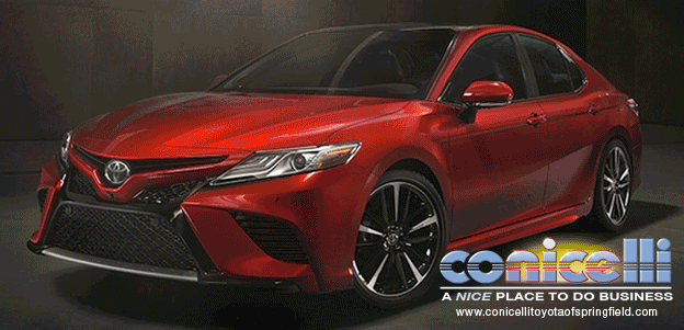 2018 Toyota Camry, coming this spring to Conicelli Toyota of Springfield!