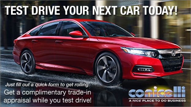 Test Drive Your Next Car Today! Get a complimentary appraisal while you test drive. Just fill out a quick form to get rolling!