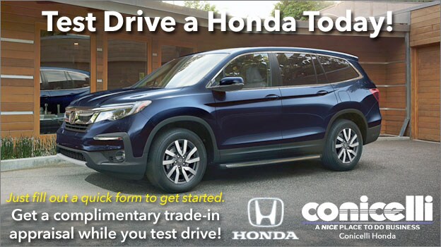 Test Drive a Honda Today at Coniceli Honda!