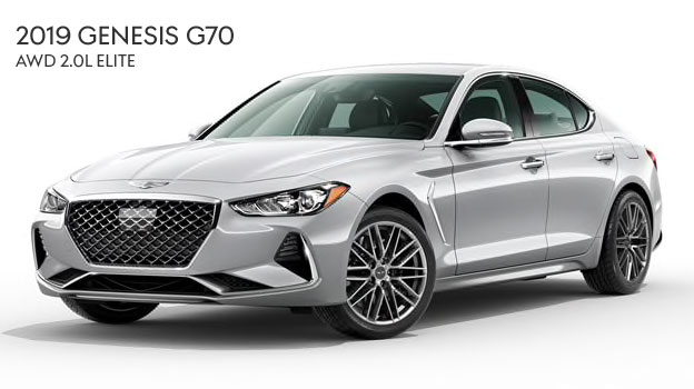 2019 Genesis G70 AWD 2.0L Elite