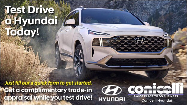Test Drive a Hyundai Today at Coniceli Hyundai!