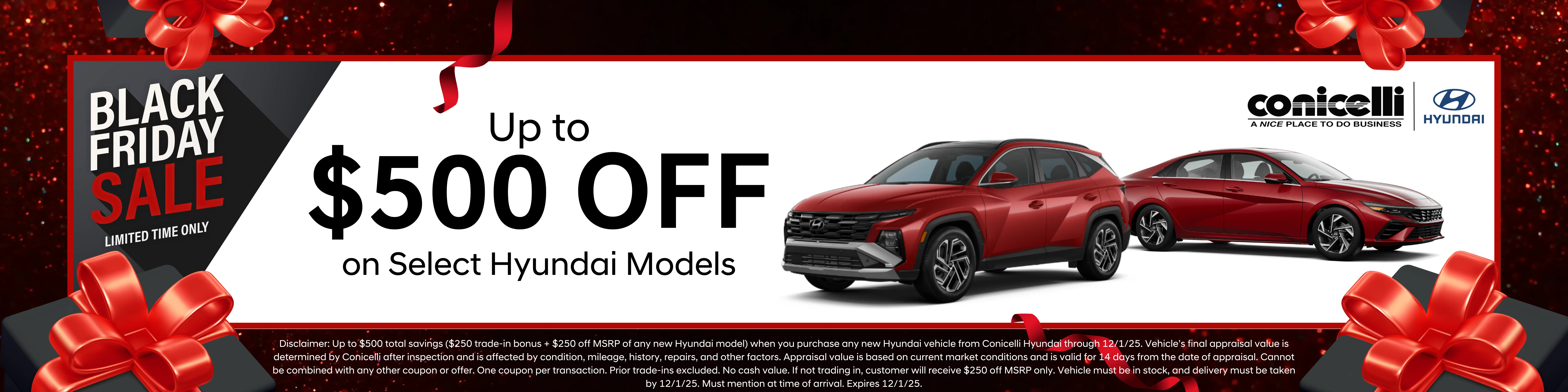 Black Friday Hyundai Event