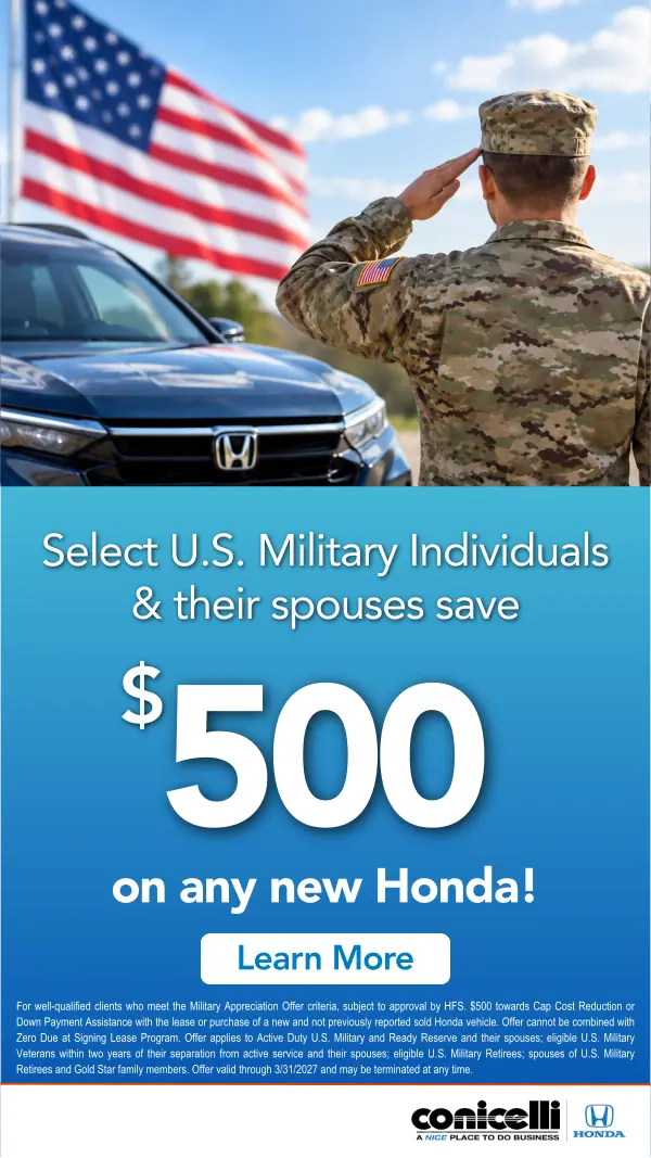 Learn more about the Honda Military Offer!