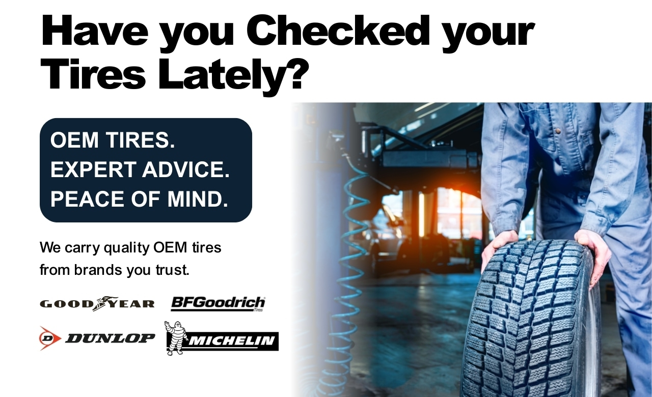 We sell tires too!