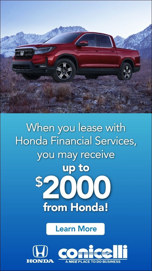 Up to $2000 available from Honda Financial Services!