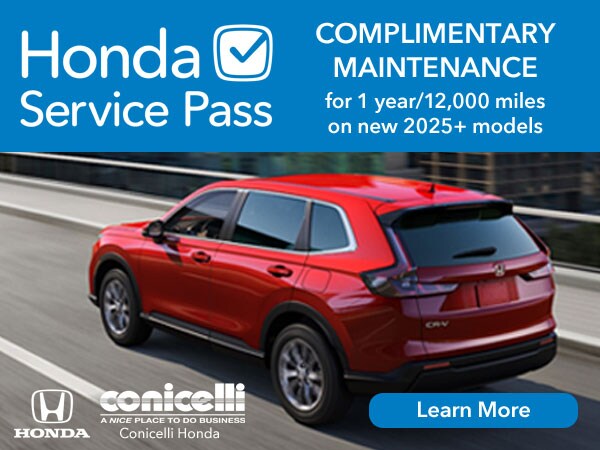 Click to Learn more about Honda Service Pass
