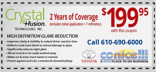 2 Years of Crystal Fusion for $199.95 - Call 610-690-6000