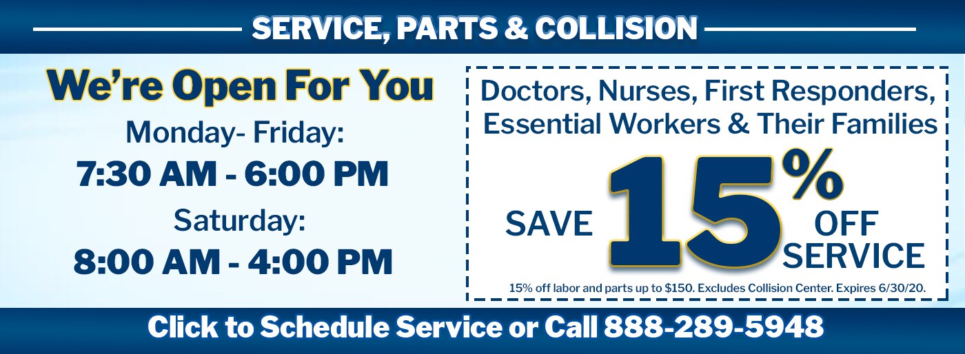 Doctors, Nurses, Essential Personnel, First Responders & Their Families Save 15% Off Service!