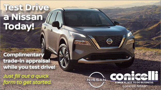 Test Drive a Nissan Today at Coniceli Nissan!