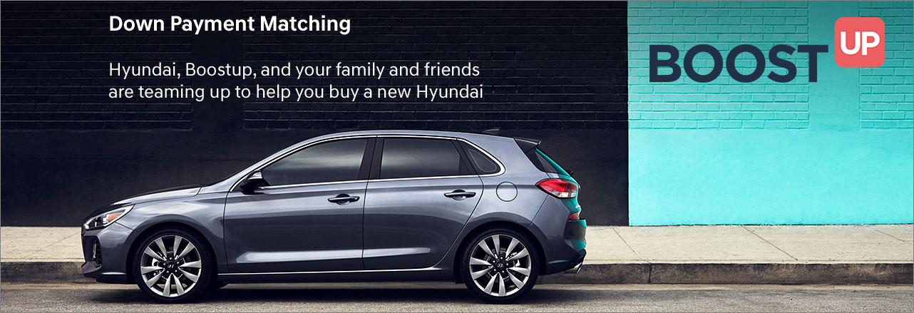 Down Payment Matching with Hyundai BoostUp