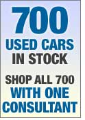 Conicelli Autoplex has over 700 used and certified vehicles in
stock every day, and you can shop all of them with just one sales
consultant.