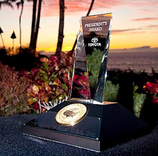 2011 TMS Presidents Award trophy.jpg