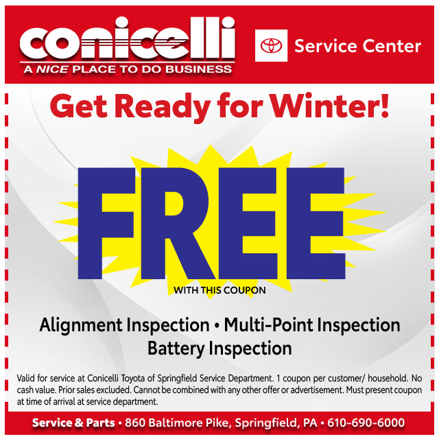 Conicelli Toyota Service Coupons | Conicelli Toyota of Springfield