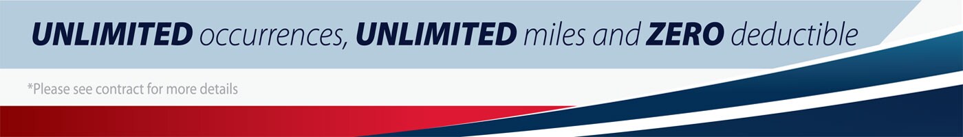 Conicelli Protection Plan - UNLIMITED occurrences, UNLIMITED miles and ZERO deductible