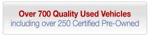 Click to view Conicelli's entire used-vehicle inventory - over 700 quality used vehicles including over 250 Certified Pre-Owned vehicles