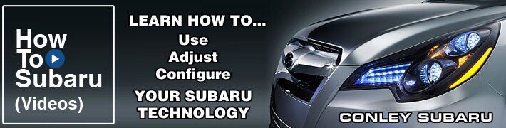 How you use your Subaru technology
