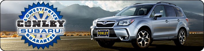 Conley Subaru Low Price Guarantee
