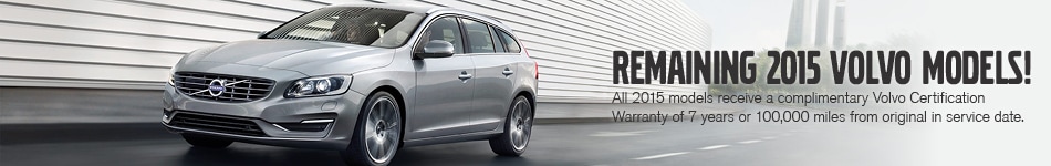 Remaining 2015 Volvo Models!