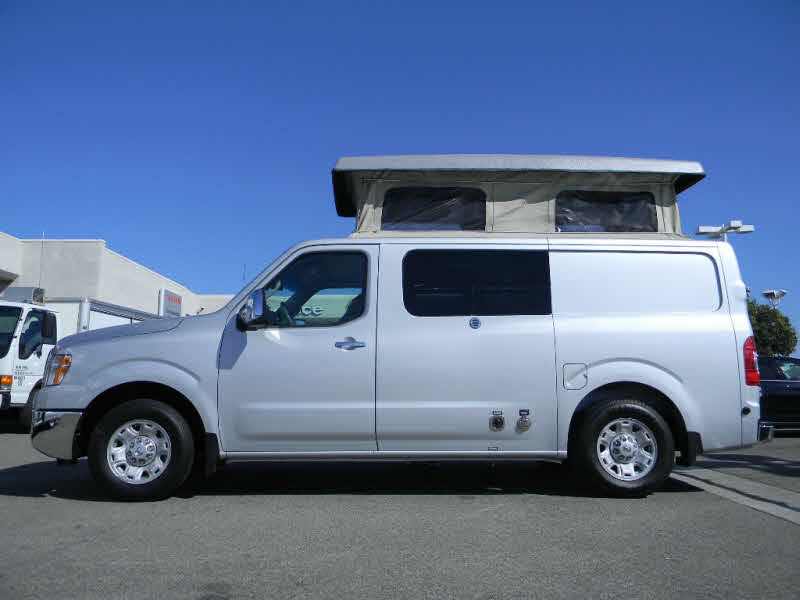 Nissan conversion campers #8