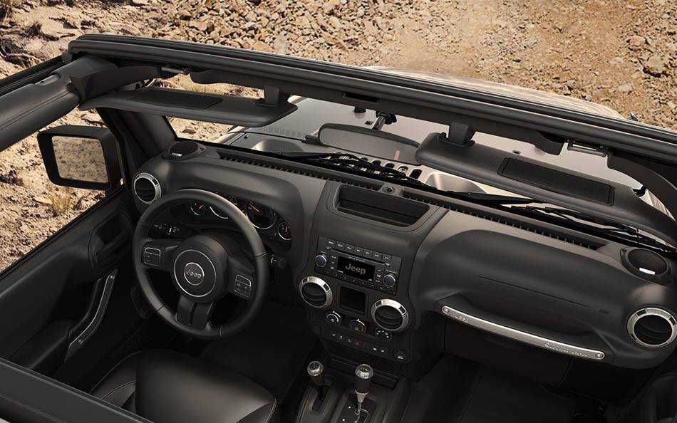 2016 Jeep Wrangler Unlimited Sahara Leather Interior 2016