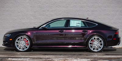 Audi S7 in Dark Red Mica with Cognac and Albastar white exclusive interior (SOLD in WI)