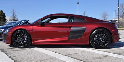 R8 V10 Plus Coupe in Rubino Red Metallic (SOLD in CT)