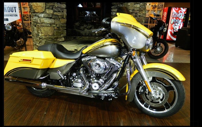 Harley Street Glide Yellow Harley Street Glide Yellow