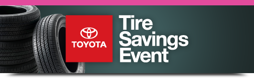 Toyota Tire Savings Event Toyota Tire Savings Event